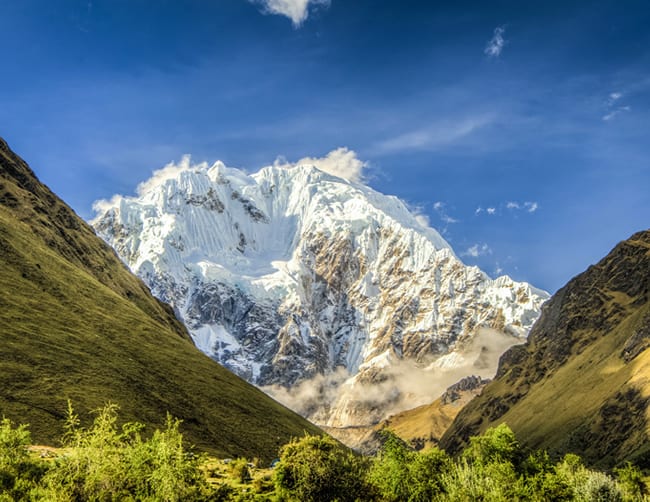 Hiking Salkantay Trail Peru Iletours