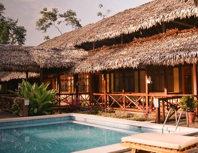 luxury amazon jungle lodge peru iletours