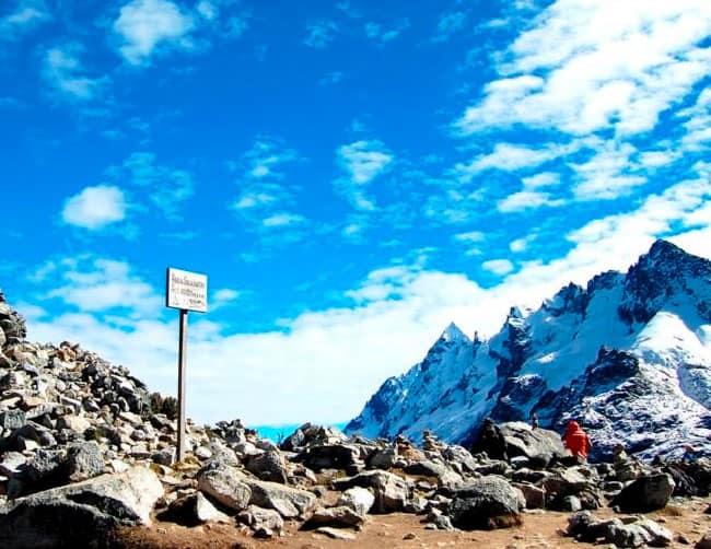 Salkantay trek to machu picchu