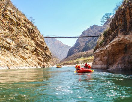 White Water River Rafting in Perú