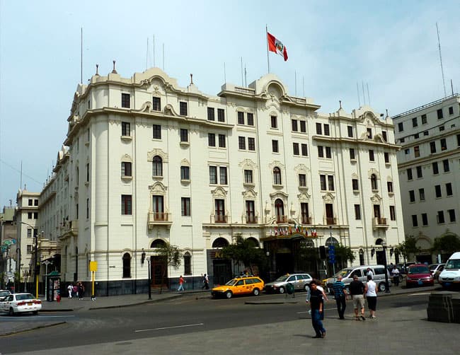 Gran Hotel Bolivar Lima Hotel Luxury