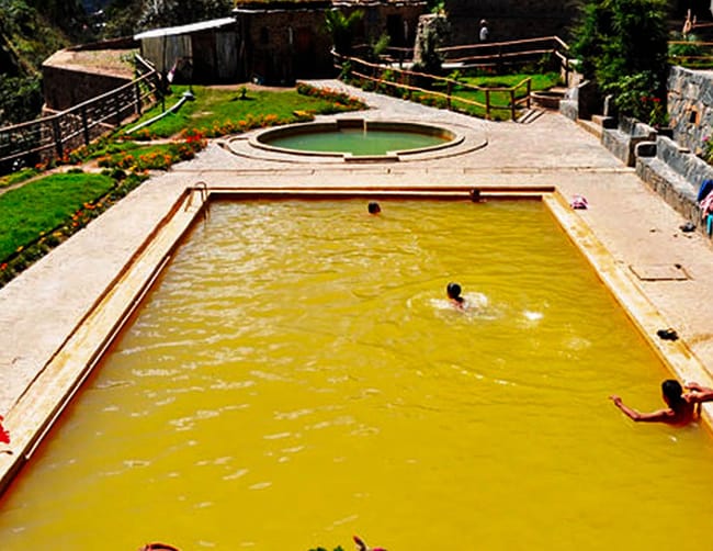 Lares the thermal hot springs Cusco tour Iletours