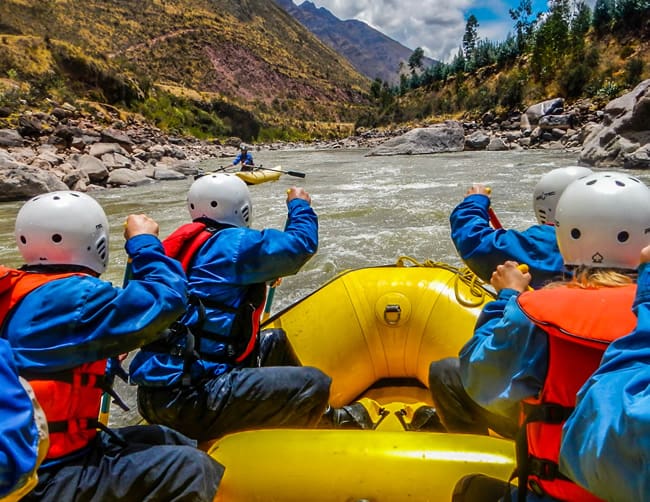 White Water Rafting Cusco Peru Iletours