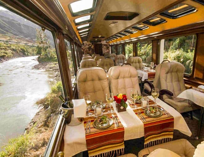 train luxury inca trail