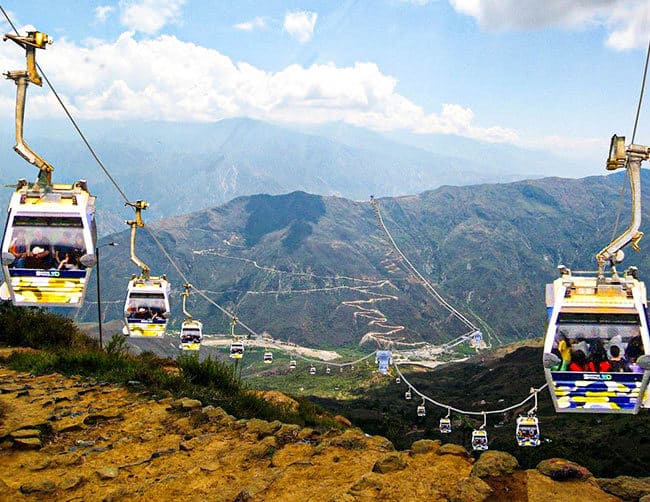 Cable Cars Medellin Colombia